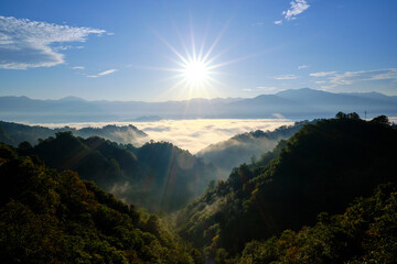 Morning sea of clouds, Oct 16th, 2022
