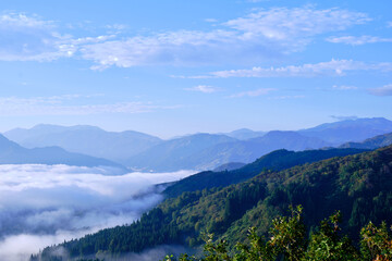 Morning sea of clouds, Oct 16th, 2022