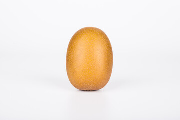 golden kiwi on white background
