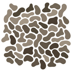 Vector pebble texture. Stones mosaic.