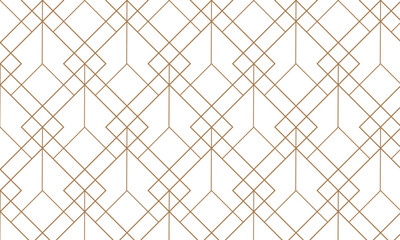 Geometric vector pattern, repeating thin linear square diamond shape and rectangle. Clean design for fabric wallpaper painted. 