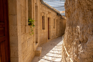 Interior of the Monastery of the Temptation - Greek Orthodox monastery located near Jericho