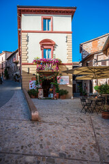 Spello. Ancient atmosphere in the medieval village