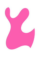 Obraz premium Abstract Blob Pink Shapes