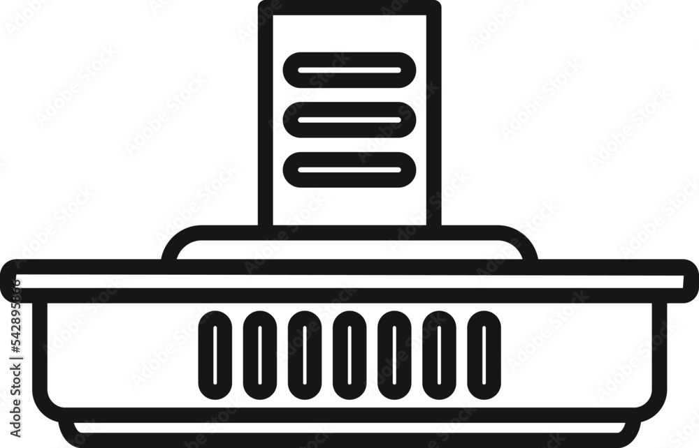 Sticker stove hood icon outline vector. room furniture. modern house