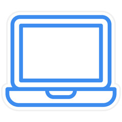 Laptop Icon Style