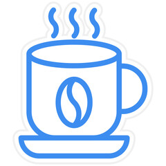 Coffee Cup Icon Style