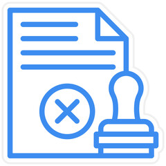 Rejected Project Icon Style