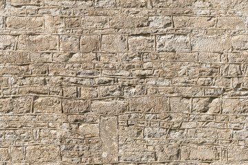 Ancient stone wall seamless repeating pattern, UK church texture