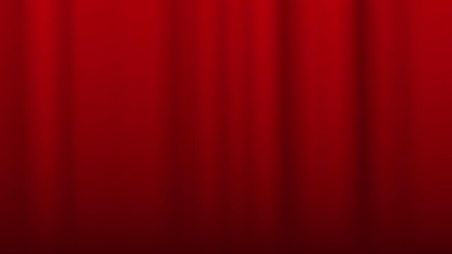 Background loop for virtual studio with soft Animation in  red