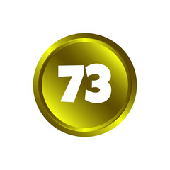 Numeric icon vector design templates