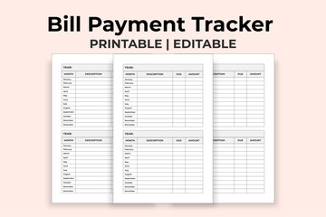 Bill Payment Tracker 