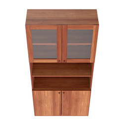 3d rendering illustration of a display furniture