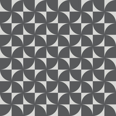 Abstract geometric tiles seamless pattern vector