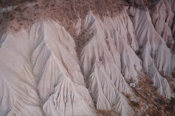mountain valley Rock Sites of Cappadocia. Goreme, Cappadocia, Turkey