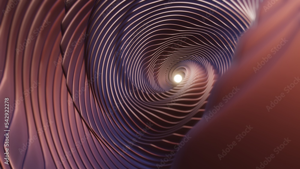 Poster Wonderful Abstract colourful swirl ratio background. Starburst dynamic wave. 3d rendering illustration  Background pattern for design.