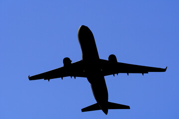 airplane in the sky