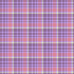 Decorative tartan plaid tiles pattern illustration