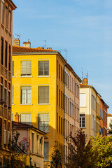 Vue de différents quartier de la croix rousse à Lyon