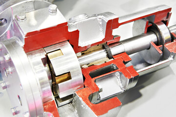 Pump cross section