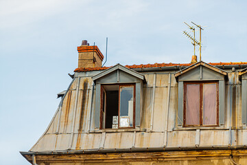 Vue de différents quartier de la croix rousse à Lyon