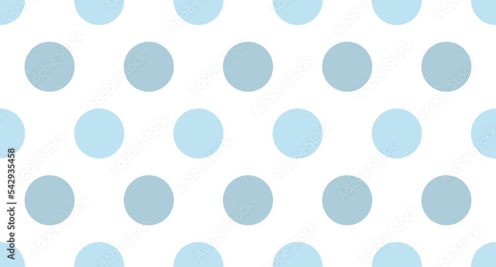 Aufkleber seamless polka dot pattern. vector repeating texture. polka dot with color pastel background. blue p
