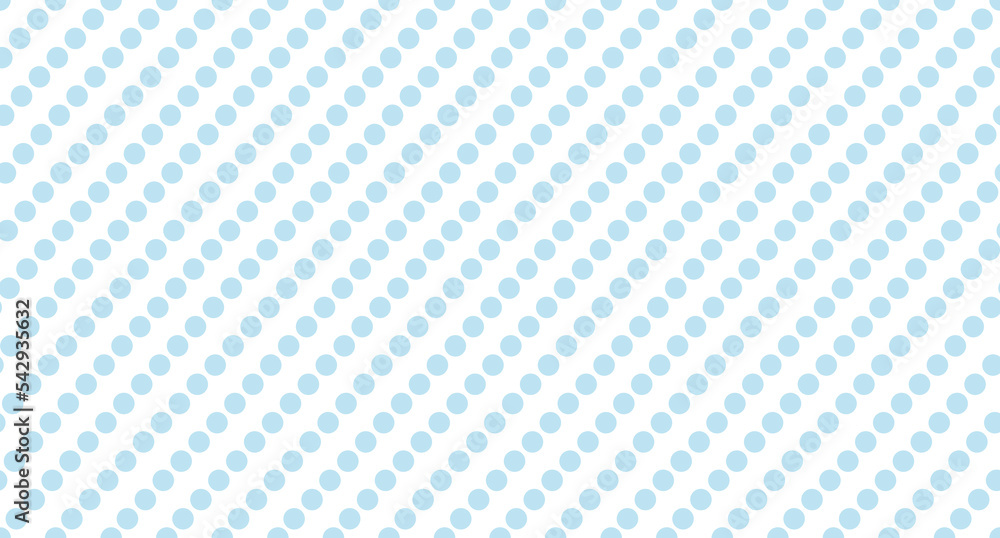 Poster seamless polka dot pattern. vector repeating texture. polka dot with color pastel background. blue p