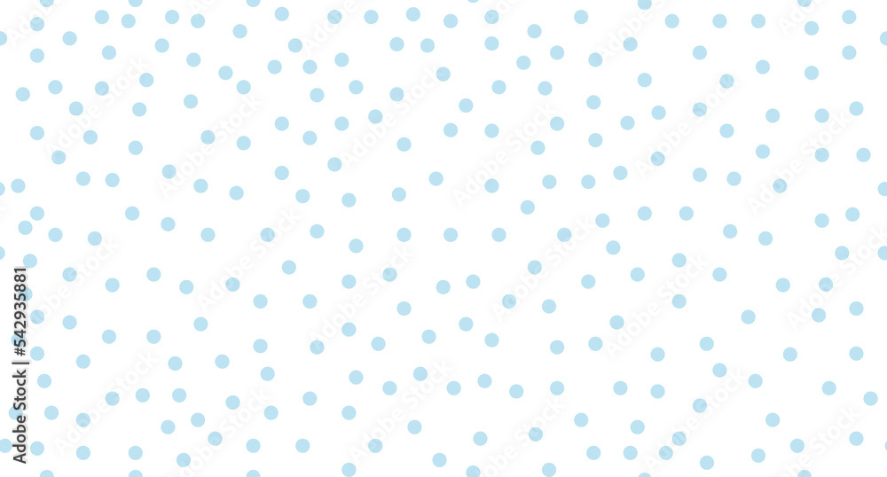 Poster seamless polka dot pattern. vector repeating texture. polka dot with color pastel background. blue p