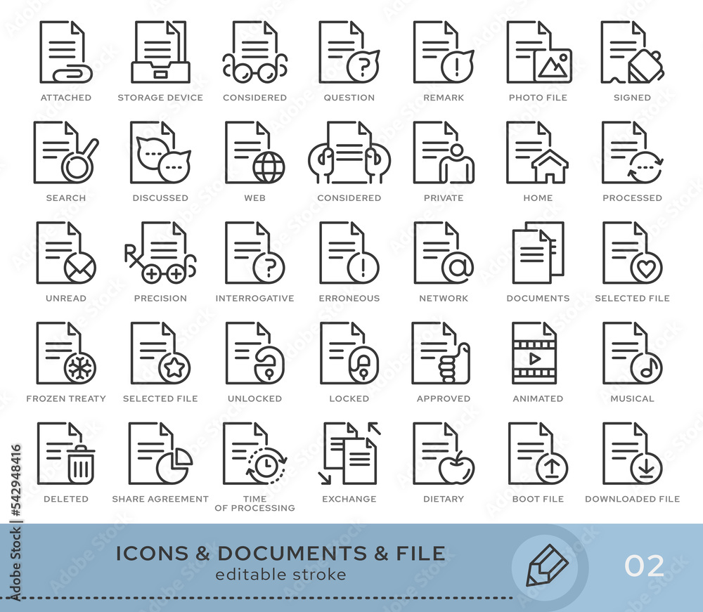 Poster set of conceptual icons. vector icons in flat linear style for web sites, applications and other gra