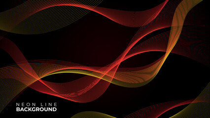 wavy line background