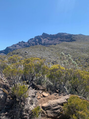 Piton des neiges sur l'île de la Réunion