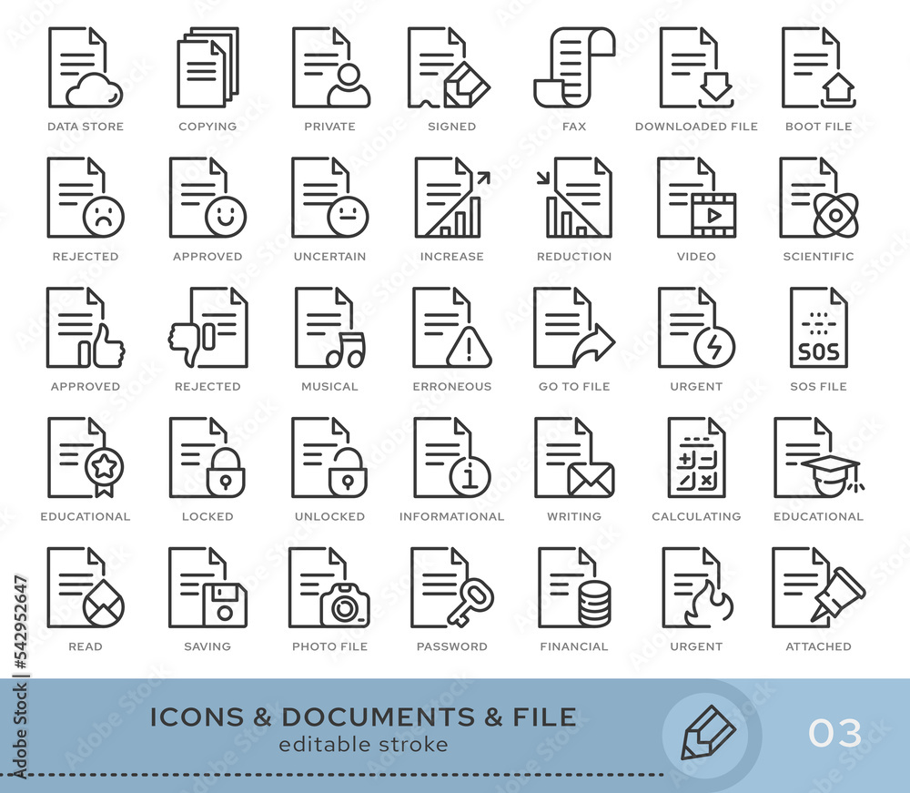 Poster set of conceptual icons. vector icons in flat linear style for web sites, applications and other gra
