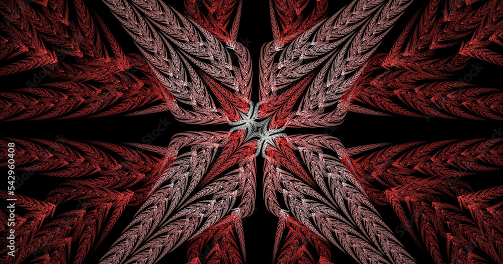Poster computer generated image for elegant background or high tech design