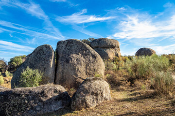 Los Barruecos Natural Monument, Malpartida de Caceres, Extremadura, Spain.