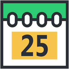 Christmas Day Vector Icon