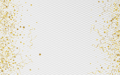 Golden Spiral Decoration Vector Transparent