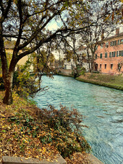 Passeggiando ed ammirando la città di Treviso - Italia