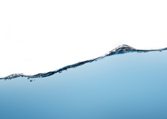 Water wave with bubbles of air.
