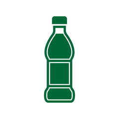 water bottle, bottle, icon, symbol, template, flat, color