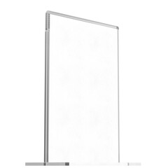 3d rendering illustration of a table tent template