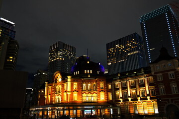 Fototapeta na wymiar 東京駅の年の瀬
