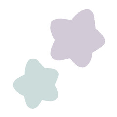 シンプルな手書き風の星