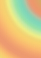 Gradient fruity color curve lines spectrum for abstract backdrop