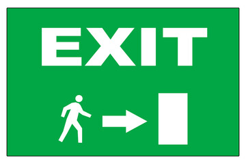 Exit sign indication