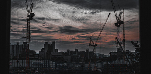 the sunset of one day