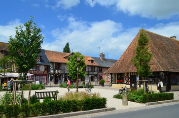 Fototapeta na wymiar Beuvron en Auge (Calvados - Normandie - France)