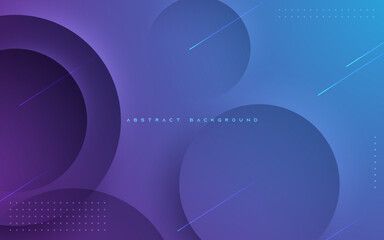 Gradient abstract background elegant circle shape