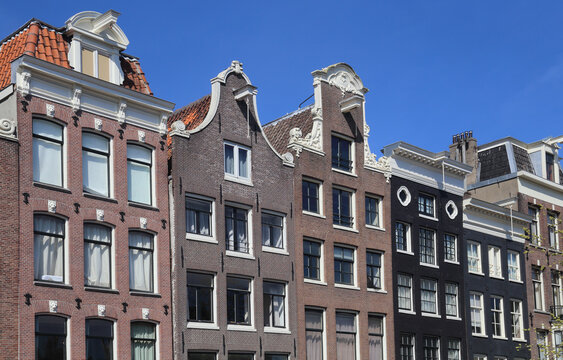 Historical houses in Amsterdam