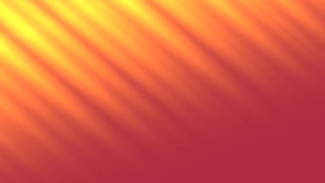 Fond d'&eacute;cran jaune et rouge anim&eacute; en boucle pour studio virtuel 