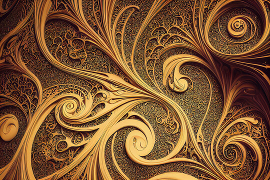 abstract ornate background as wallpaper